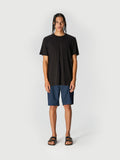 Eco-Chic Men's Crewneck Tee Light Weight(WH003-KJ12857/Branded) | Sustainable Hemp Clothing