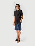 Eco-Chic Men's Crewneck Tee Light Weight(WH003-KJ12857/Branded) | Sustainable Hemp Clothing