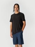 Eco-Chic Men's Crewneck Tee Light Weight(WH003-KJ12857/Branded) | Sustainable Hemp Clothing