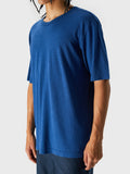 Eco-Chic Unisex Crewneck Tee: Sustainable Hemp Blend(WH006-KJ2017/Branded) | Light Weight | Multi-Color Options