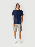 Eco-Chic Men's Crewneck Tee Light Weight(WH003-KJ12857/Branded) | Sustainable Hemp Clothing