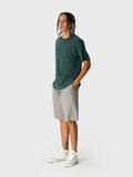 Unisex Drop Shoulder Short Sleeve T-Shirt-Heavy weight ( WH004-KJ2024C/ Branded) | Hemp Cotton Jersey Tee | Sustainable Fashion