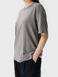 Unisex Drop Shoulder Short Sleeve T-Shirt-Heavy weight ( WH004-KJ2024C/ Branded) | Hemp Cotton Jersey Tee | Sustainable Fashion